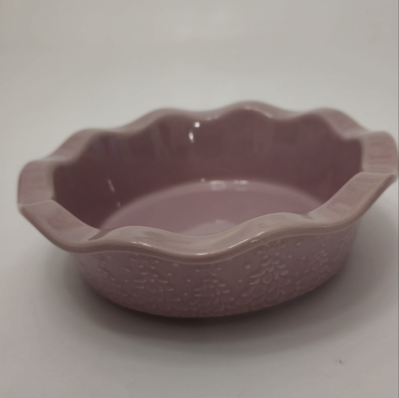 Set of 3 Temptations Cup Loaf Pan Bowl Christmas Trees Lavender Holiday - Picture 7 of 16